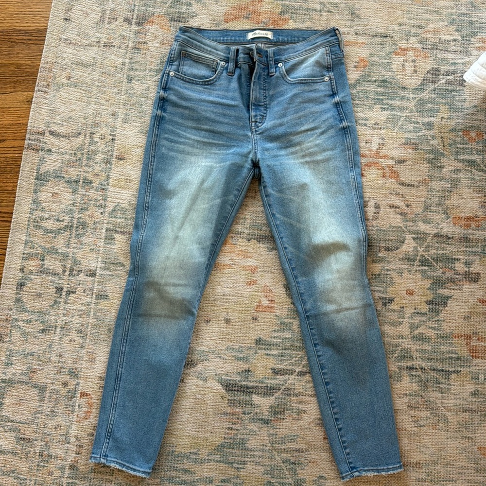 Madewell 10” high-rise skinny crop